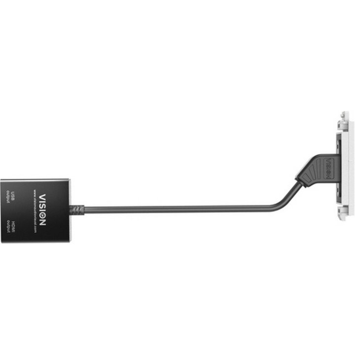 VISION TechConnect 3 - Kit di piastre per dispositivo modulare con snap-in e cav (TC3 USBC)