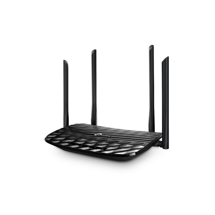 TP-Link Archer C6 - Router wireless switch a 4 porte - 1GbE - Wi-Fi 5 - Dual Ban
