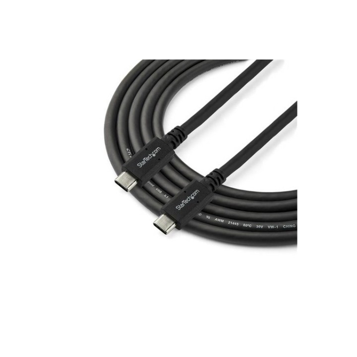 StarTech Cavo USB-C a USB-C da 1.8 m - PD 100W 5A - USB3.0 (5Gbps) - Conforme US