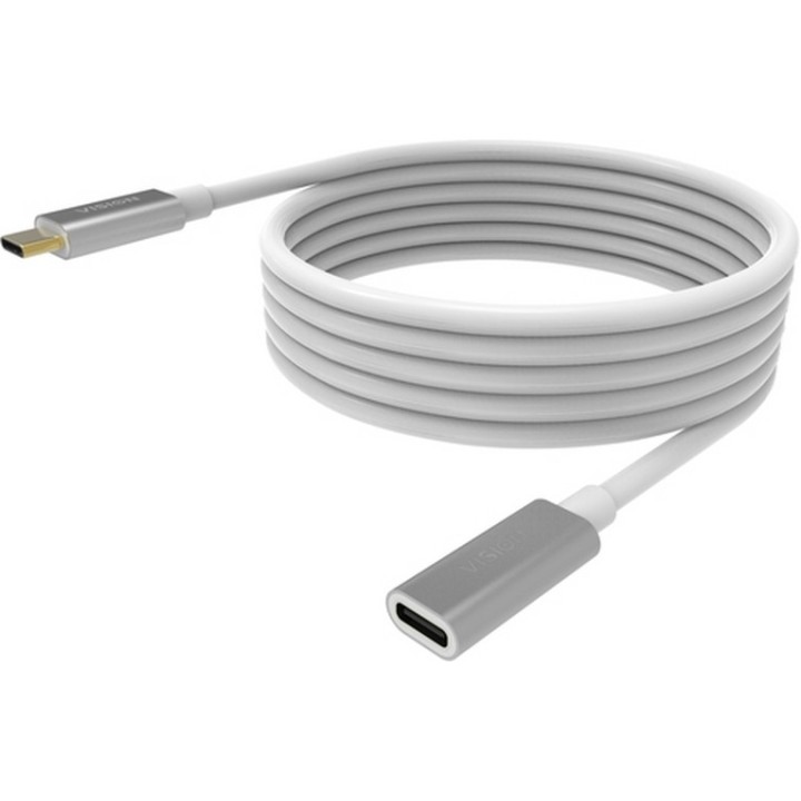 VISION Professional installation-grade USB-C extension cable - bandwidth up to 1