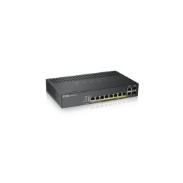 Zyxel GS1920-8HPv2 - Switch - intelligente - 8 x 10/100/1000 (PoE+) + 2 x combo