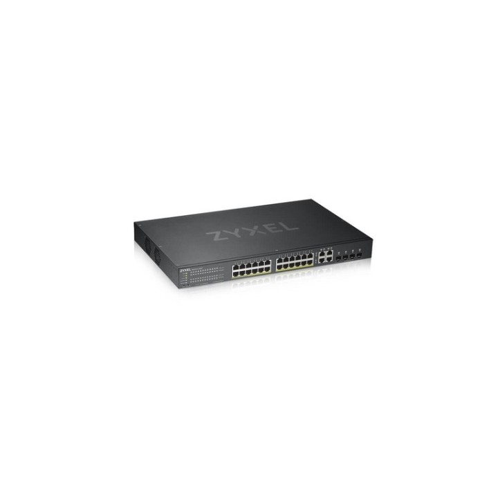 Zyxel GS1920-24HPv2 - Switch - intelligente - 24 x 10/100/1000 (PoE+) + 4 x comb
