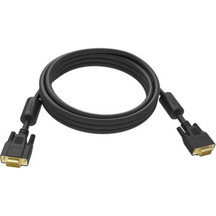 VISION Professional installation-grade VGA patch cable - gold plated connectors (TC 10MVGAP/BL)
