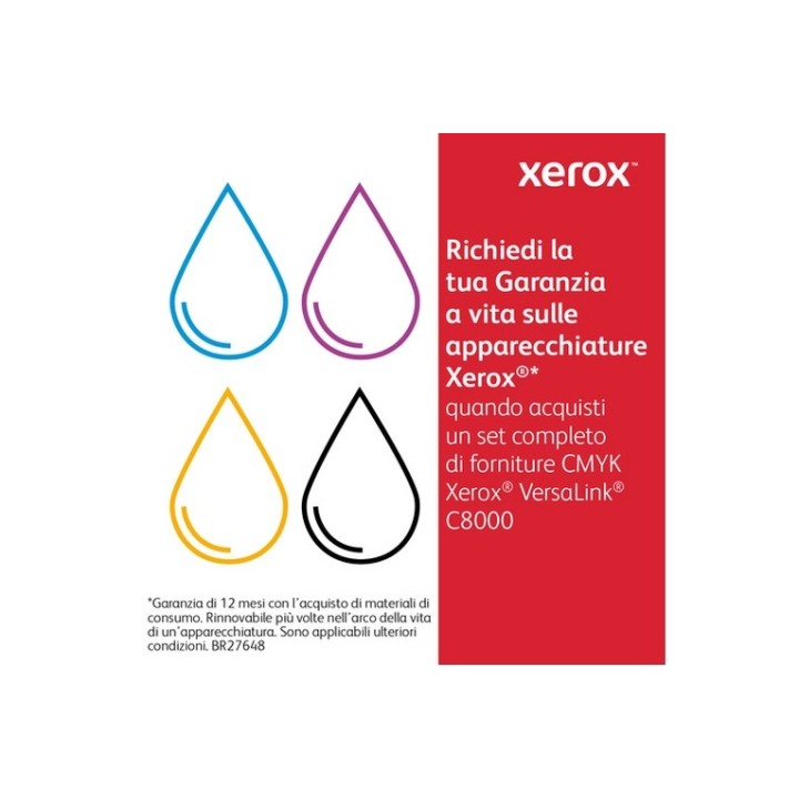 Xerox VersaLink C8000 - Alta capacità - giallo - originale - cartuccia toner - p