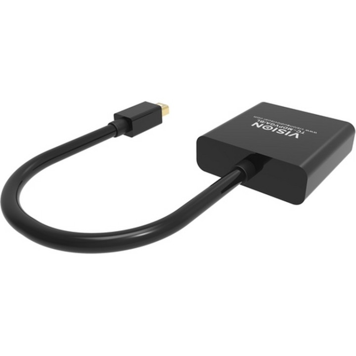 VISION Professional installation-grade Mini DisplayPort to VGA adaptor - maximum (TC-MDPVGA/BL)