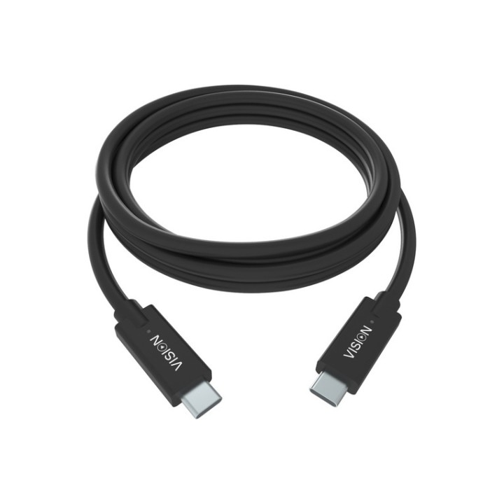 VISION Professional installation-grade USB-C cable - bandwidth up to 10 gbit/s - (TC 1MUSBC/BL)