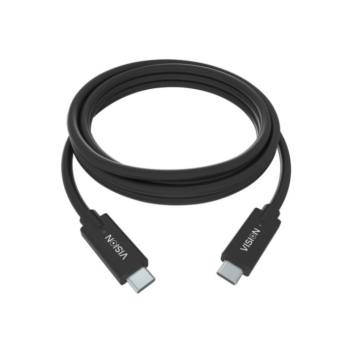 VISION Professional installation-grade USB-C cable - bandwidth up to 10 gbit/s - (TC 1MUSBC/BL)