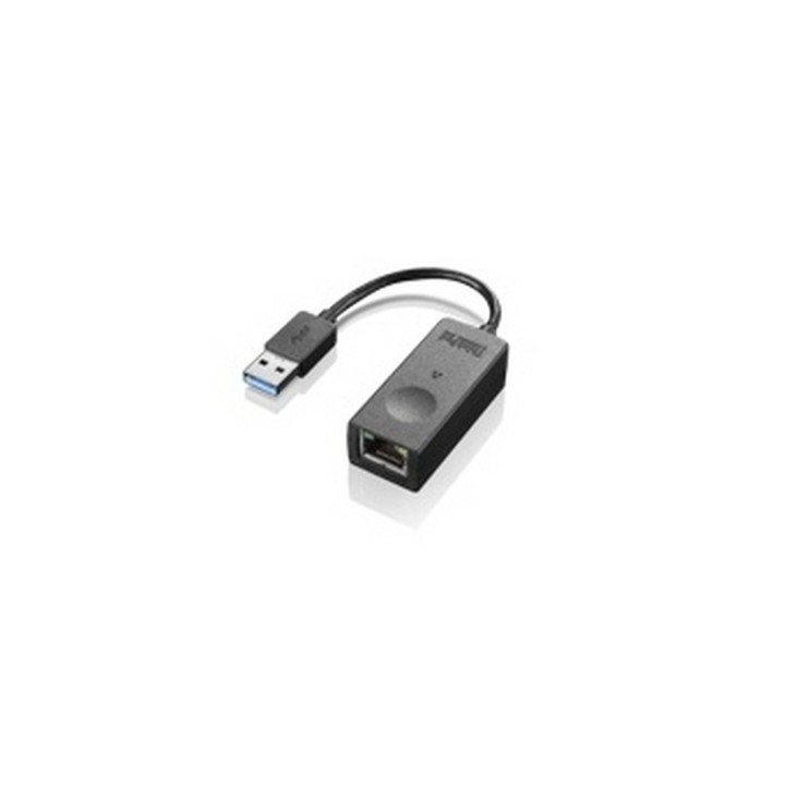 Lenovo ThinkPad USB 3.0 Ethernet adapter - Adattatore di rete - USB 3.0 - Gigabi (4X90S91830)