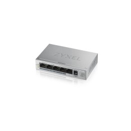Zyxel GS1005HP - Switch - unmanaged - 4 x 10/100/1000 (PoE+) + 1 x 10/100/1000 - (GS1005HP-EU0101F)