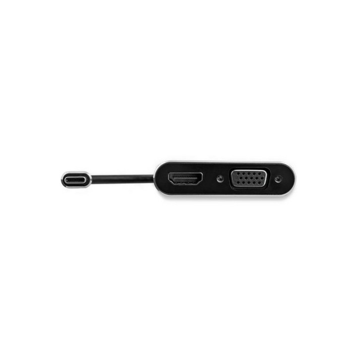 StarTech.com Adattatore USB-C a VGA + HDMI 2 in 1 - 4K 30Hz - Grigio Siderale - (CDP2HDVGA)