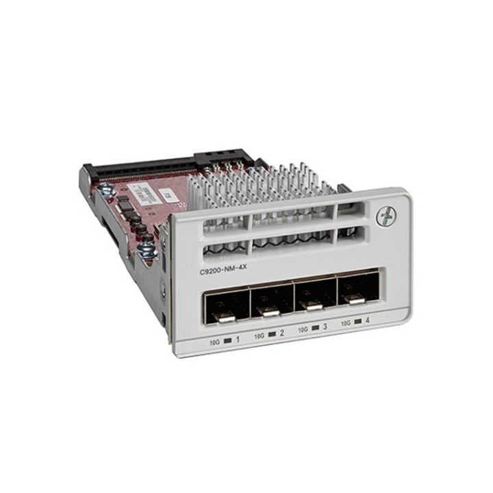 Cisco Catalyst 9200 Series Network Module - Modulo di espansione - 10 Gigabit SF (C9200-NM-4X)