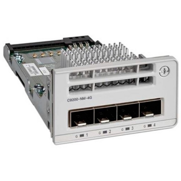Cisco Catalyst 9200 Series Network Module - Modulo di espansione - Gigabit Ether (C9200-NM-4G)