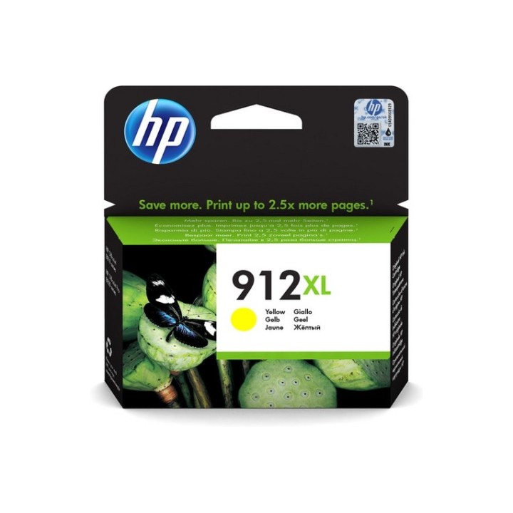 HP 912XL - 8.5 ml - Alta resa - giallo - originale - cartuccia d'inchiostro - pe