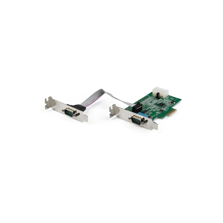 Startech Scheda adattatore seriale PCI Express RS232 a 2 porte - Scheda controll (PEX2S953LP)
