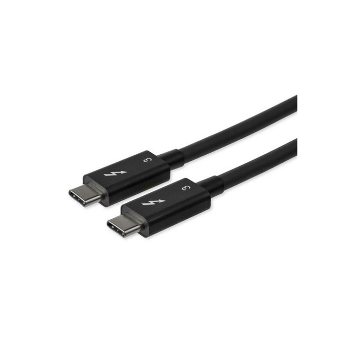 StarTech 2.6ft (80cm) Thunderbolt 3 Cable, 40Gbps, 100W PD, 4K/5K Video, Thunder