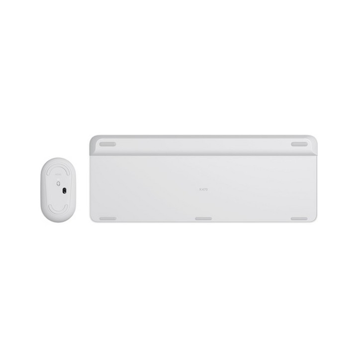 Logitech Slim Wireless Combo MK470 - Set mouse e tastiera - senza fili - 2.4 GHz (920-009189)