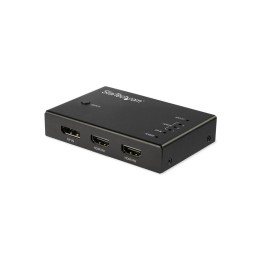 Startech Switch Commutatore a 4 porte HDMI - 3x HDMI e 1x DisplayPort - 4K 60Hz (VS421HDDP)