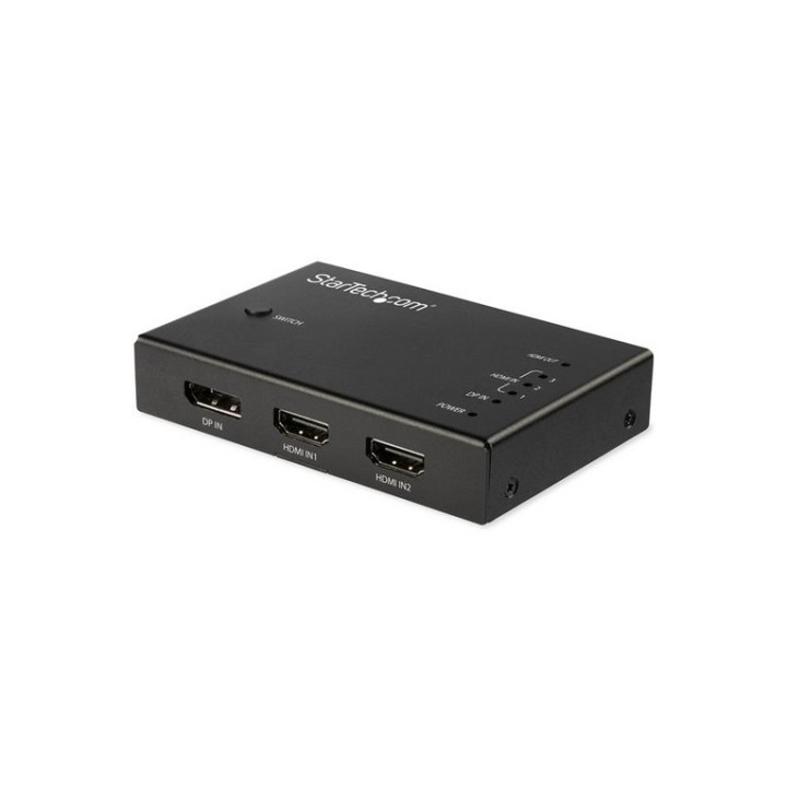 Startech Switch Commutatore a 4 porte HDMI - 3x HDMI e 1x DisplayPort - 4K 60Hz (VS421HDDP)