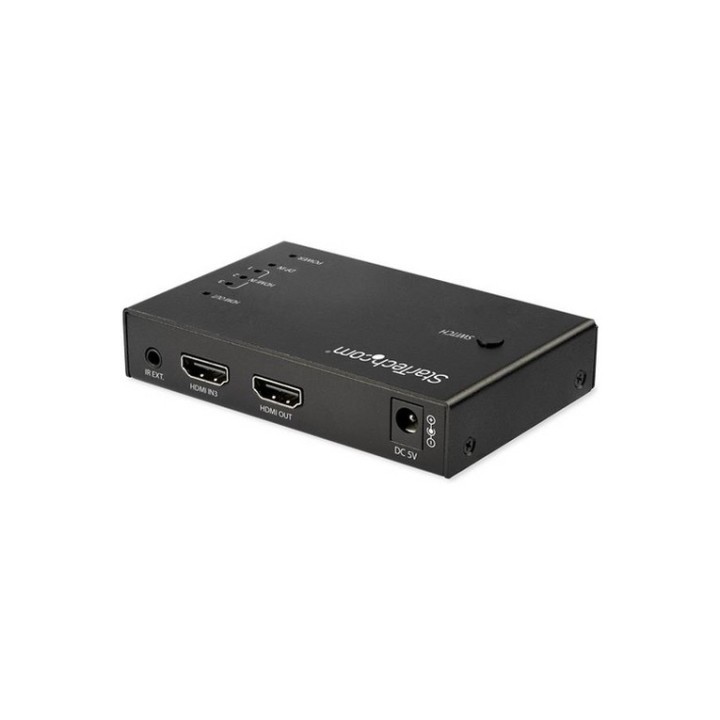 Startech Switch Commutatore a 4 porte HDMI - 3x HDMI e 1x DisplayPort - 4K 60Hz (VS421HDDP)