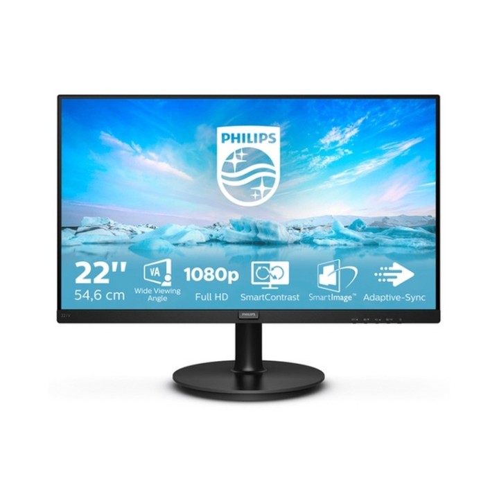 Philips V-line 221V8 - Monitor a LED - 22" (21.5" visualizzabile) - 1920 x 1080 (221V8/00) - PHILIPSMMD