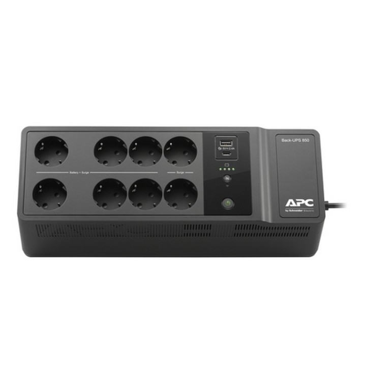APC Back-UPS BE850G2-GR - UPS - 230 V c.a. V - 520 Watt - 850 VA - connettori di (BE850G2-GR)