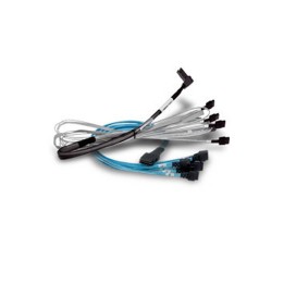Broadcom - Cavo interno SAS - Slim SAS (SFF-8654) (M) a Mini SAS HD (SFF-8643) -