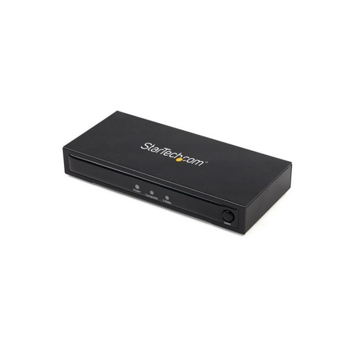 StarTech.com Convertitore Vídeo Composito o S-Vídeo a HDMI con Audio - 720p - Up
