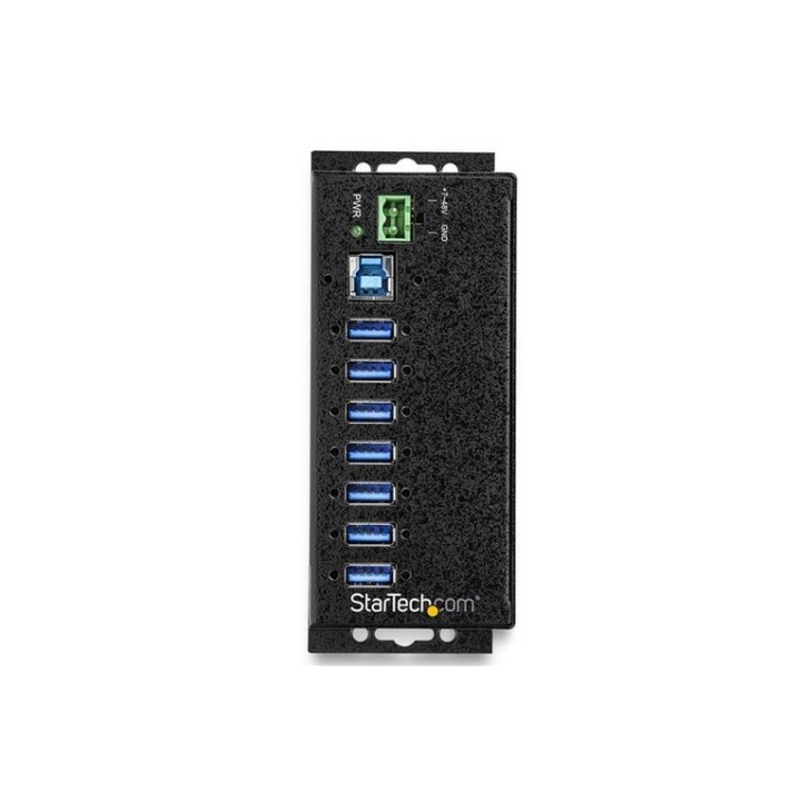 Startech Hub USB 3.0 industriale a 7 porte con adattatore di alimentazione ester (HB30A7AME)