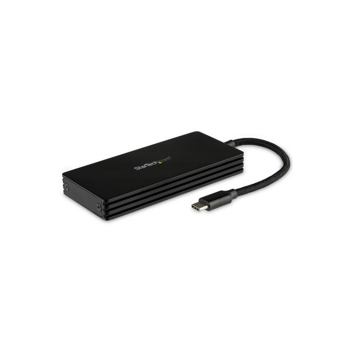 StarTech.com Enclosure M.2 SSD per Drive M.2 SATA - USB 3.1 (10Gbps) - USB-C - A