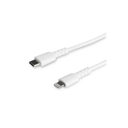 StarTech.com Cavo da USB-C a Lightning da 2 m bianco - Cavo in fibra aramidica d (RUSBCLTMM2MW)