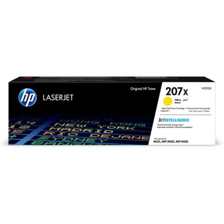 HP 207X - Alta resa - giallo - originale - LaserJet - cartuccia toner (W2212X) -