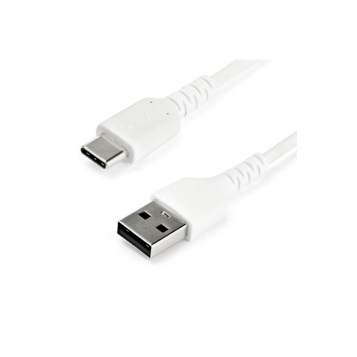 StarTech Cavo adattatore da USB 2.0 a USB-C di 2 m - Fibra aramidica e Protezio (RUSB2AC2MW)