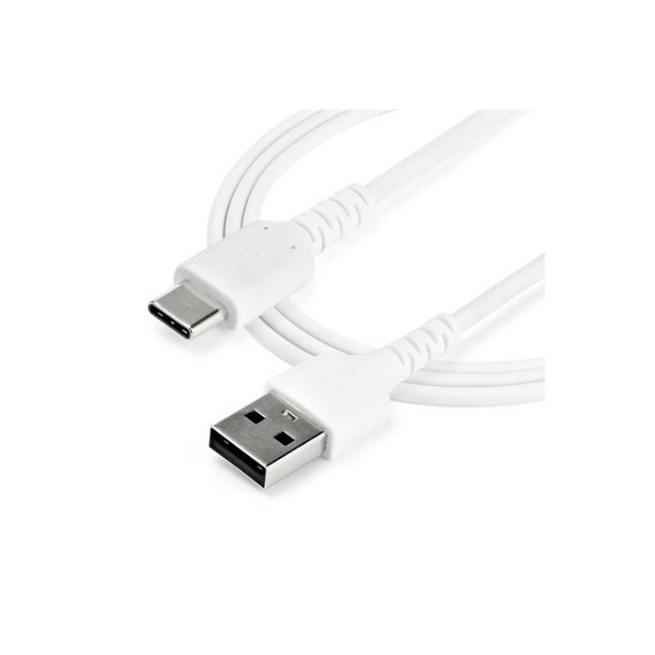 StarTech Cavo adattatore da USB 2.0 a USB-C di 1 m - Fibra aramidica e Protezion (RUSB2AC1MW)