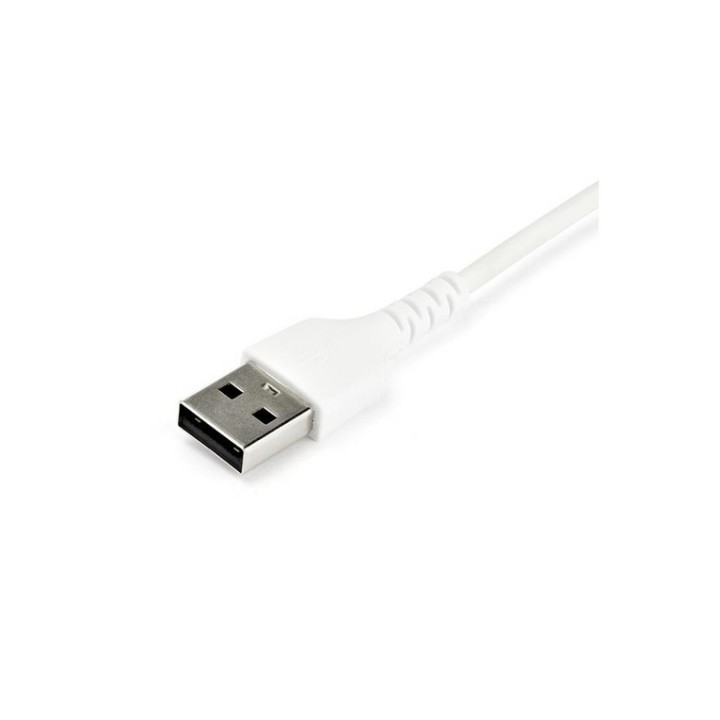 StarTech Cavo adattatore da USB 2.0 a USB-C di 1 m - Fibra aramidica e Protezion (RUSB2AC1MW)