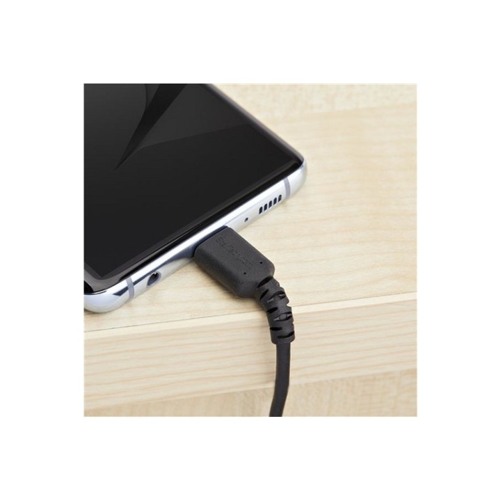 StarTech Cavo adattatore da USB 2.0 a USB-C di 1 m - Fibra aramidica e Protezion (RUSB2AC1MB)