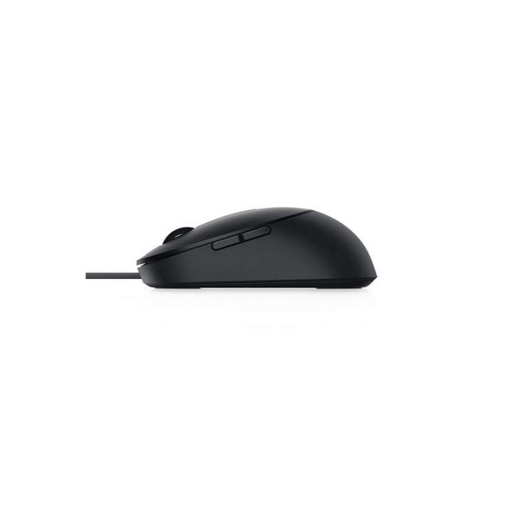 Dell MS3220 - Mouse - laser - 5 pulsanti - cablato - USB 2.0 - nero - con 3 year