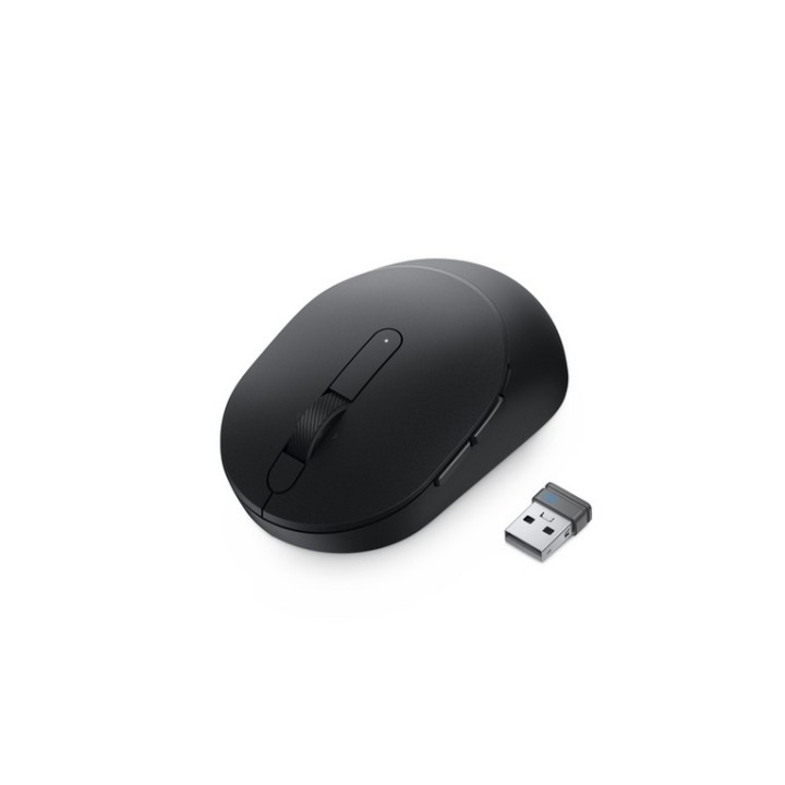 Dell MS5120W - Mouse - ottica - 7 pulsanti - senza fili - 2.4 GHz, Bluetooth 5.0 (MS5120W-BLK)