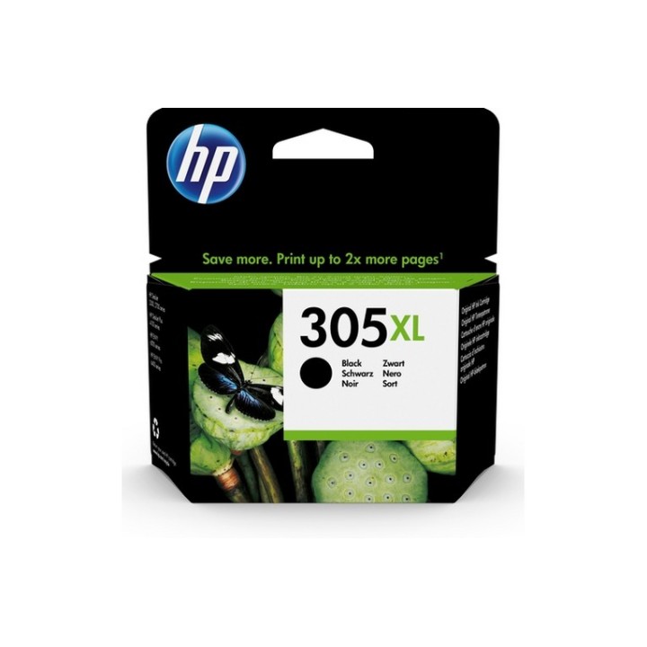 HP 305XL - 4 ml - Alta resa - pigmento nero - originale - cartuccia d'inchiostro