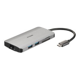 D-Link DUB-M810 - Docking station - USB-C / Thunderbolt 3 - HDMI - 1GbE (DUB-M810)