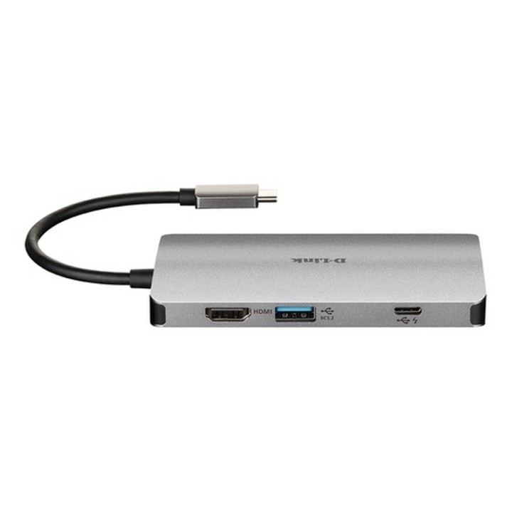 D-Link DUB-M810 - Docking station - USB-C / Thunderbolt 3 - HDMI - 1GbE