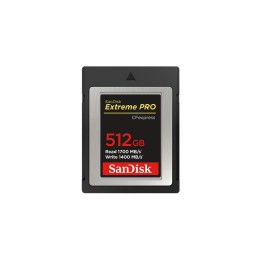 SanDisk Extreme Pro - Scheda di memoria flash - 512 GB - CFexpress (SDCFE-512G-GN4NN)