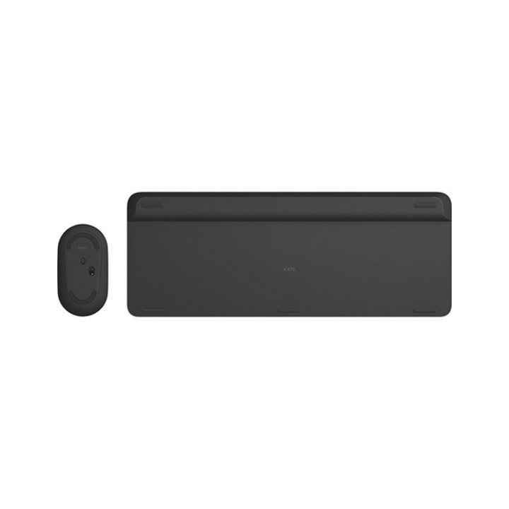 Logitech Slim Wireless Combo MK470 - Set mouse e tastiera - senza fili - 2.4 GHz