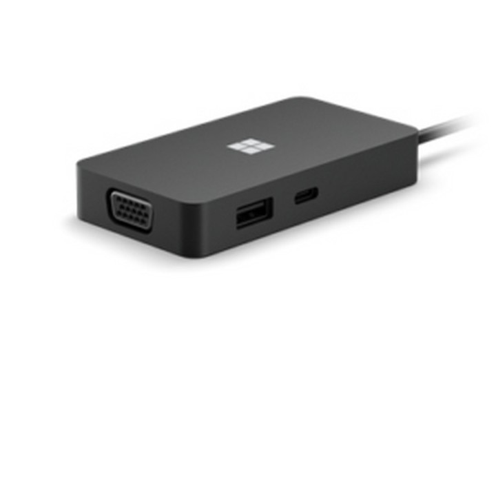 Microsoft USB-C Travel Hub - Docking station - USB-C - VGA, HDMI - 1GbE - commer