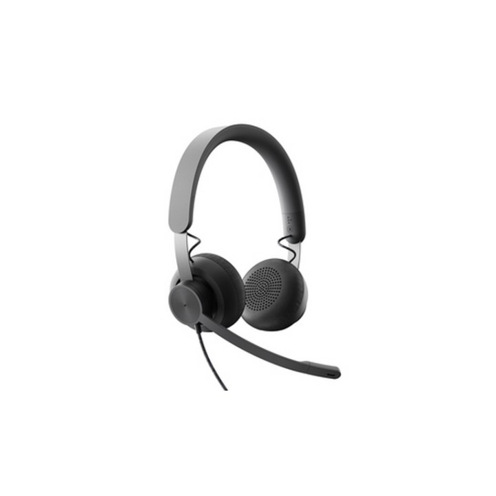 Logitech Zone Wired MSFT Teams - Cuffie con microfono - over ear - cablato - USB (981-000870)