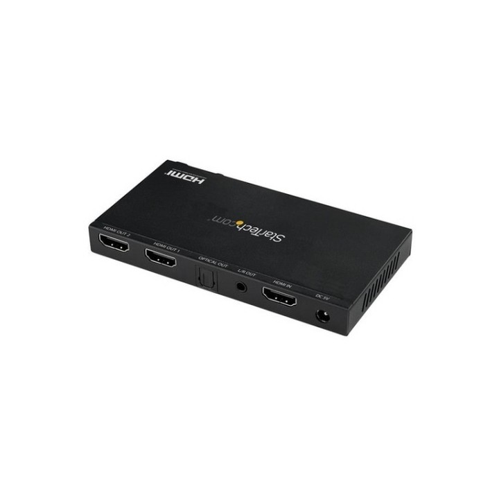 Startech Sdoppiatore Splitter HDMI a 2 porte - 4K 60Hz con scaler video incorpor (ST122HD20S)