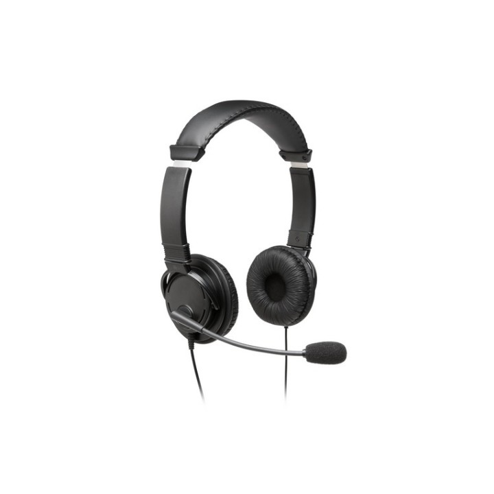 Kensington USB Hi-Fi Headphones with Mic - Cuffie con microfono - over ear - cab