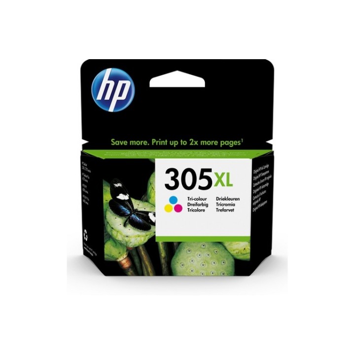 HP 305XL - 5 ml - Alta resa - colore (ciano, magenta, giallo) - originale - cart (3YM63AEABE)