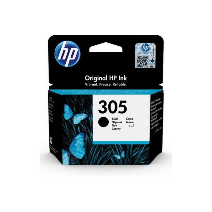 HP 305 - 2 ml - nero - originale - cartuccia d'inchiostro - per Deskjet 23XX, 27