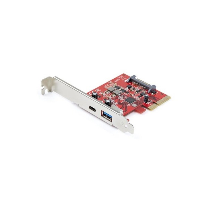 Startech 2-Port 10Gbps USB-A & USB-C PCIe Card, USB 3.1 Gen 2 PCI Express Type C (PEXUSB311AC3)