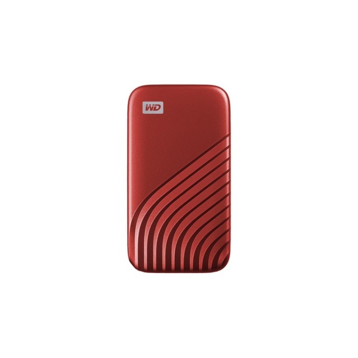 WD My Passport SSD WDBAGF0020BRD - SSD - crittografato - 2 TB - esterno (portati